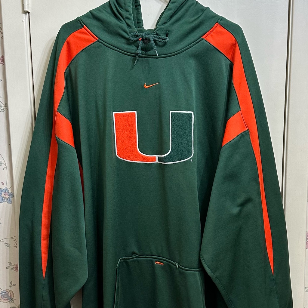 Nike Vintage Ncaa Playoffs Miami Hoodie Sz 4xl